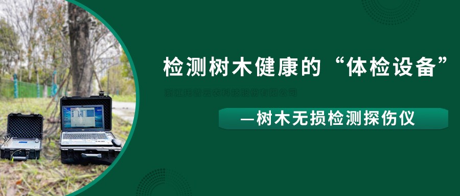 树木无损检测探伤仪精准检测树木健康状况，给出专业治疗方案